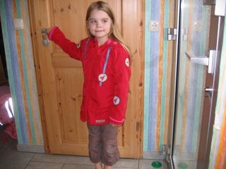 Schneewittchen Orella als bergangsjacke