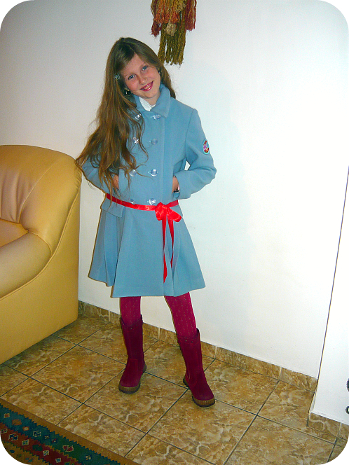 This is a coat for girls