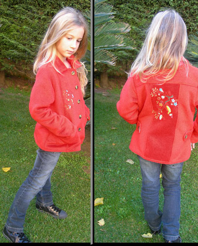 Eine Klein-SYLT Jacke