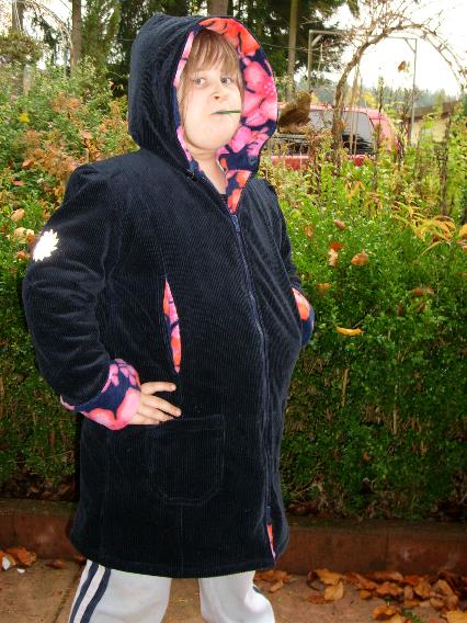 Linda als Winterjacke