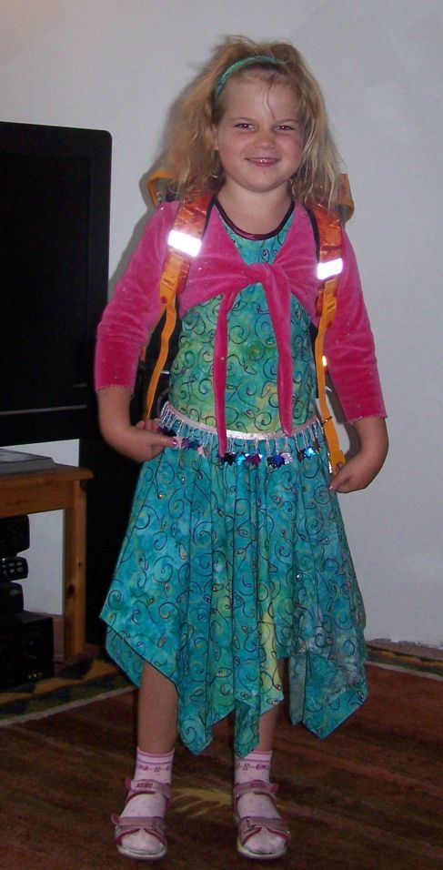 auch ein Einschulungsoutfit ...