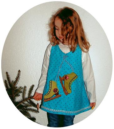 Eisprinzessinen Kleid