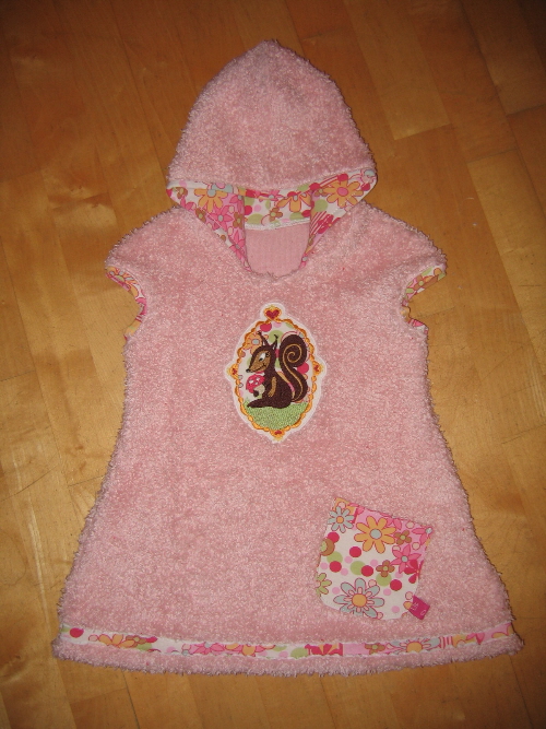 Kuschelkleid Amelie in rosarot...