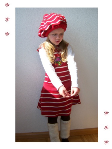 Stickkleid franzsischer Style