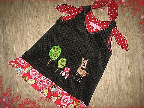 "Herbst im Wald" Kleid