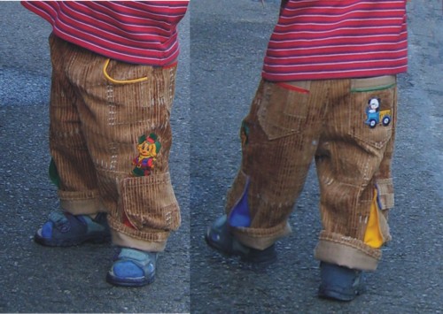 bunte Spielhose
