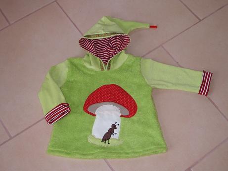 Kaputzenpulli mit Fliepi