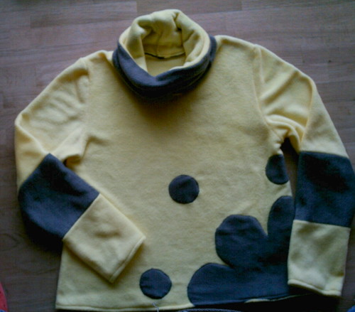 Ein Fleecepullover