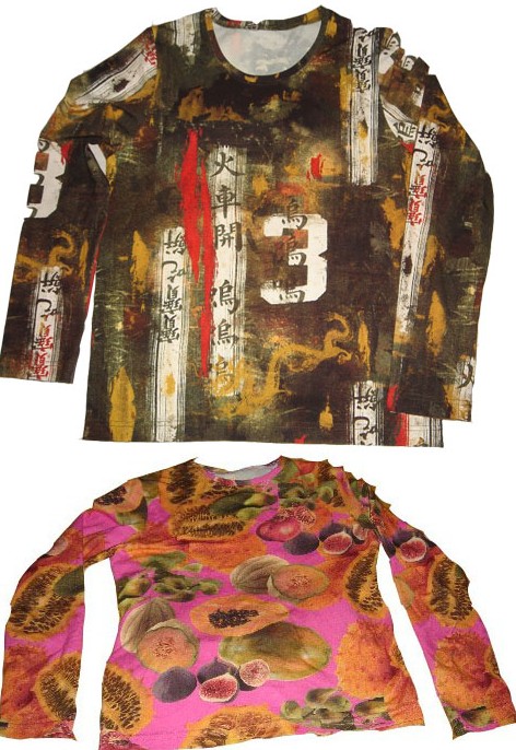 Einfache Quiala-Shirts...