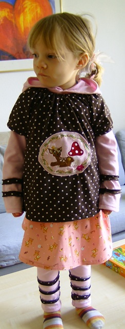 Pauline wird heute 3