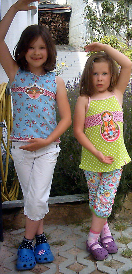 Prinzessinnen Julia und Lena....