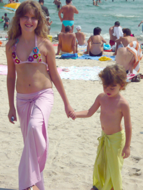 Summer set for girls and troussers for boys