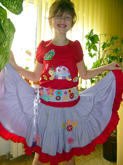 A spring set for girls