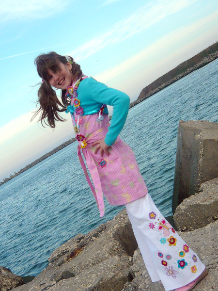 A Flower Power set for girls
