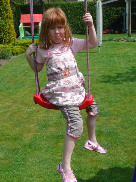 Blusentop en Ivy voor Amber