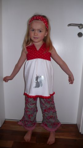 Dortje mit Sommerzeit-Top