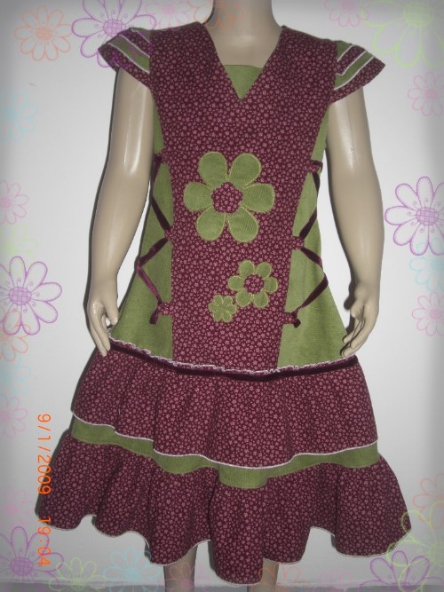 nun ist endlich auch das Kleid