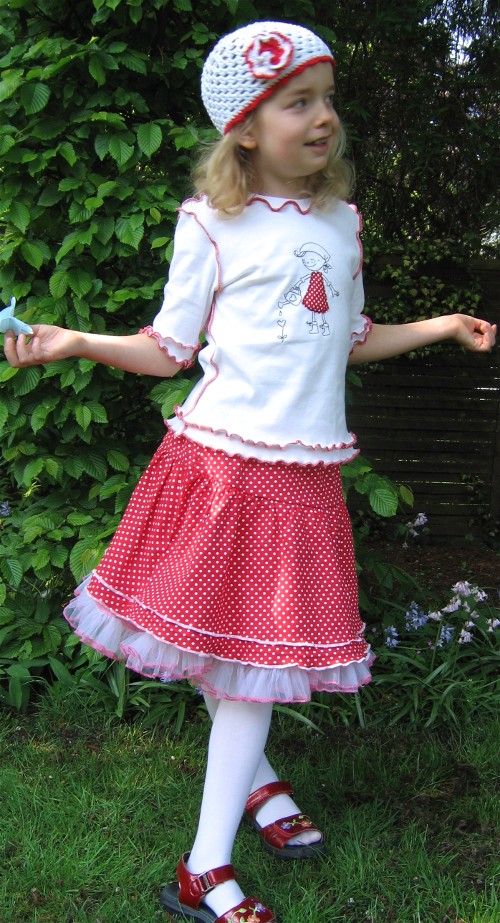 Rock-Kombi mit Petticoat