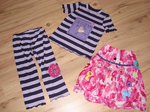 Eine lila Kombi sollte es sein ...