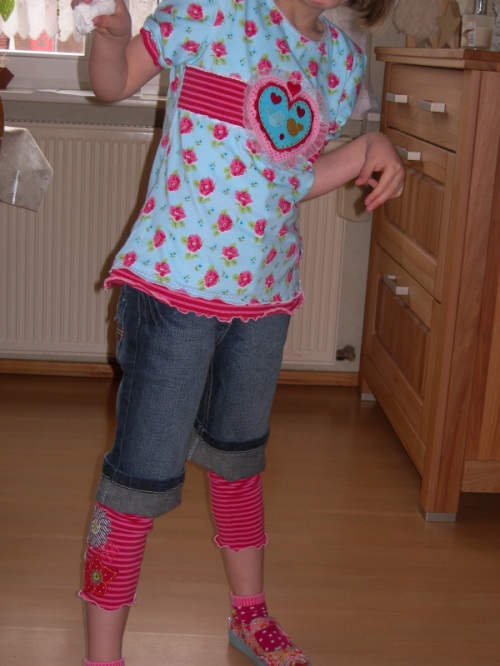 Antonia Kurzarm und Laguna legging