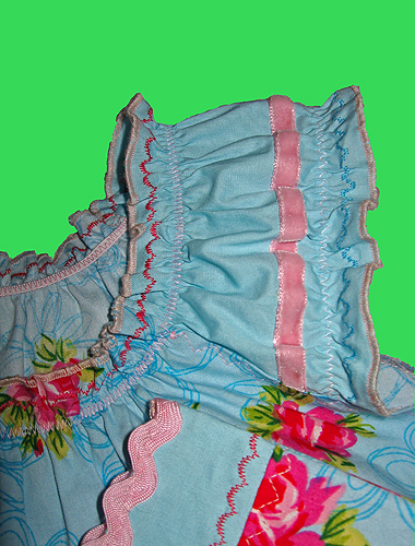 Details zum Tini-Bluse