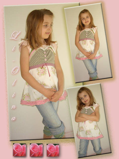 Sommertop " Die Rosen"