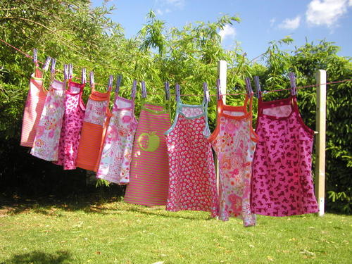 Sommerleine mit Lore Tops ...