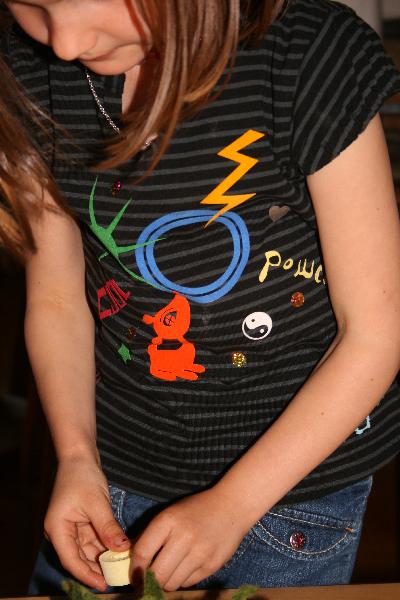 Antonia mit viel drauf