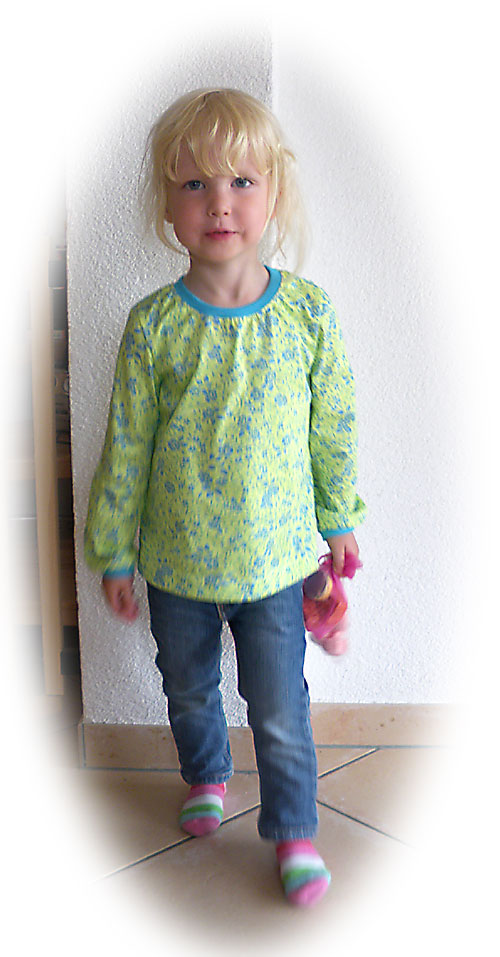 Schlichtes Langarmshirt