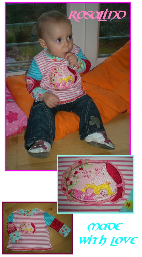 Kleine Prinzessin Rosalind in Antonia