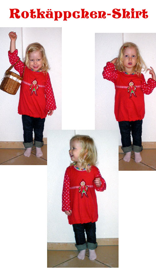 Rotkppchenshirt - jetzt doch!