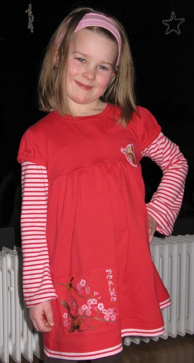 Antonia- Hosenkleid in rot...