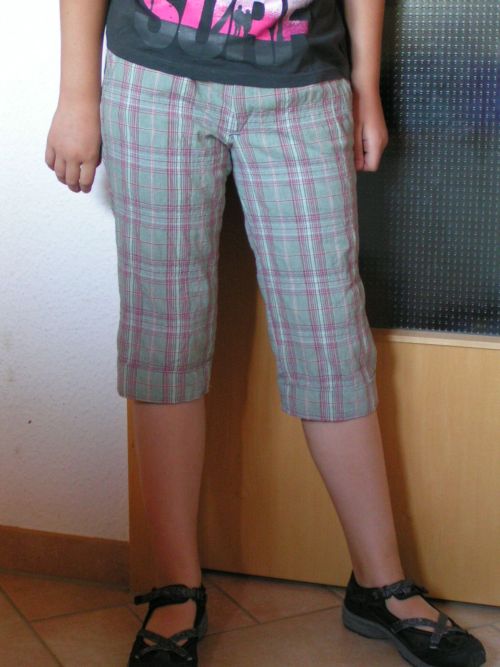 Eine halbe Hose nach