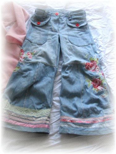 Jeans von der Kombi