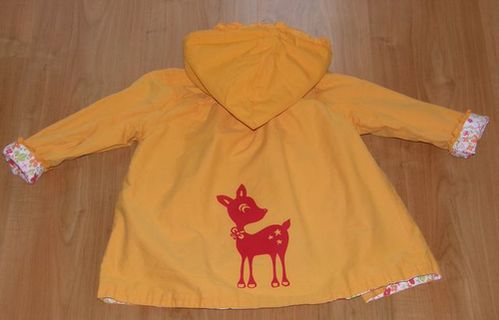 Wendejacke von hinten
