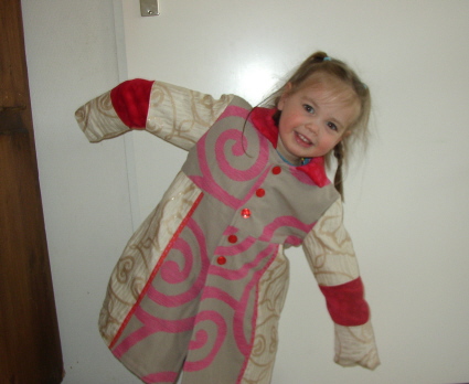Jacke Mantel fur grosse Schwester