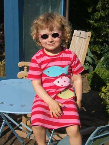 Ein bequemes Sommerkleid...