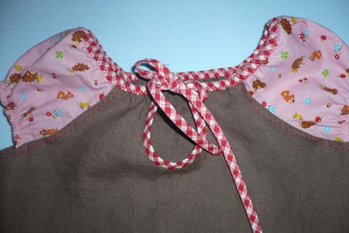 Leinenkleidchen aus der Nhe