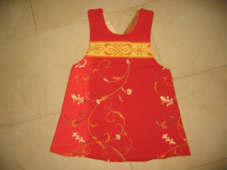 Ein edles Schrzenkleid