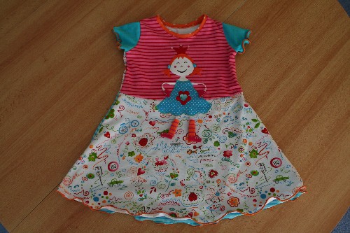 Shirtkleidchen Uta mit Zappel-Prinzessin