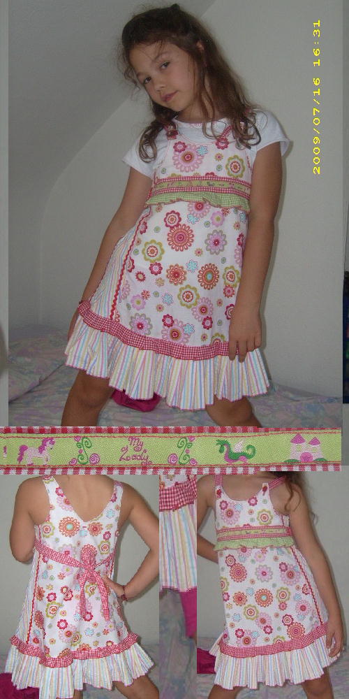 Kleid aus eigenem Schnitt