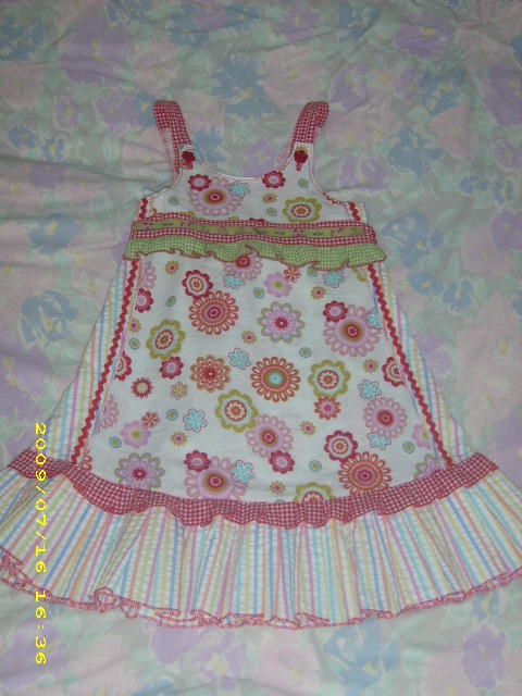 Sommer Kleid abgenderte Vida