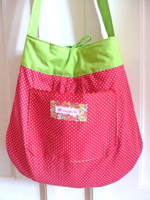 gewendete Tasche ...