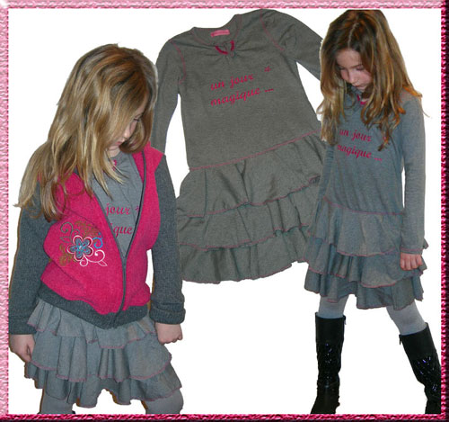 eine Kleid ...