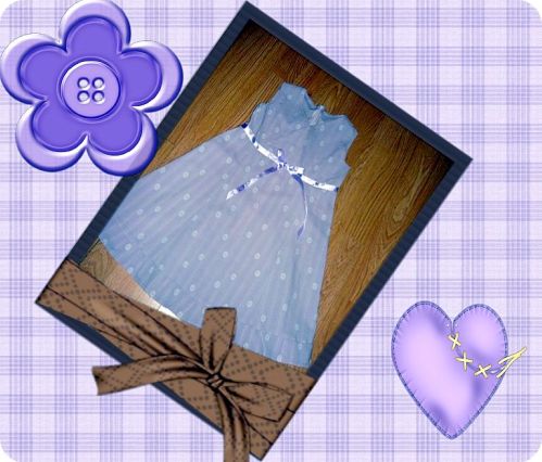 A little dress for a little girl.