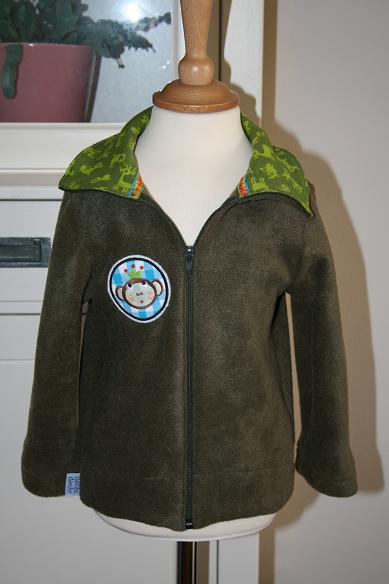 Fleece-jacke fur die Ferien...