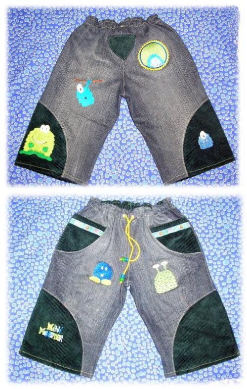 Monsterhose im Detail
