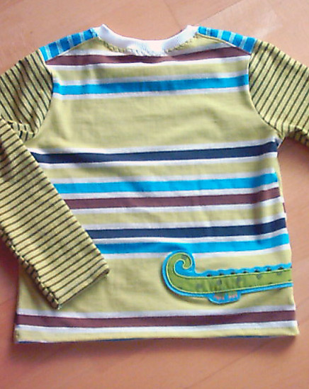 Buben-Shirt von hinten....