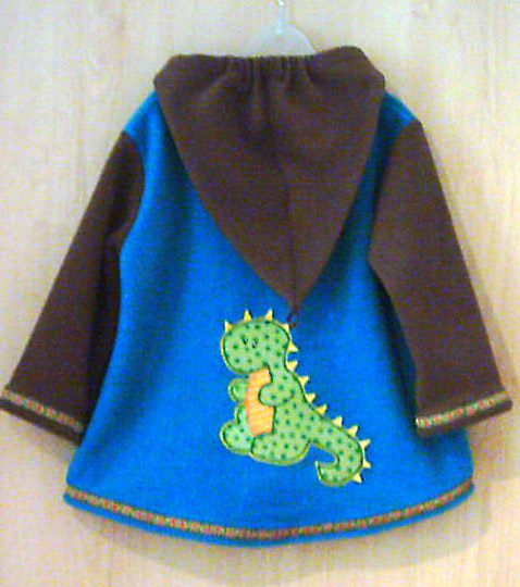 Drachen-Fleecejacke....