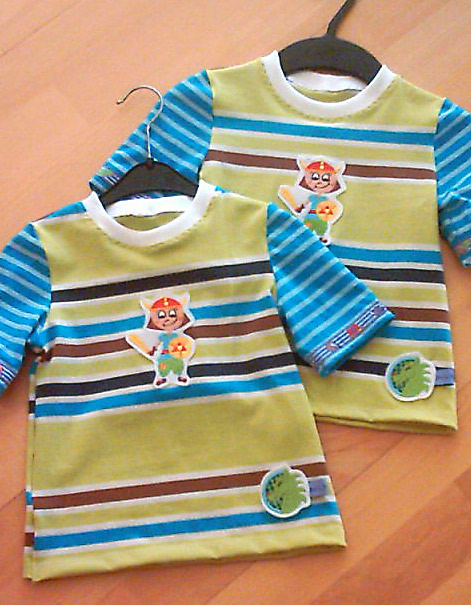 Wikinger-Shirts fr ZWILLINGE....